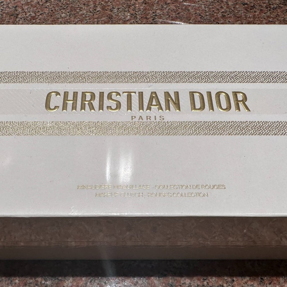 CHRISTIAN DIOR MAKEUP CLUTCH (ROUGES COLLECTION) - 2023 HOLIDAY LIMITED ADDITION